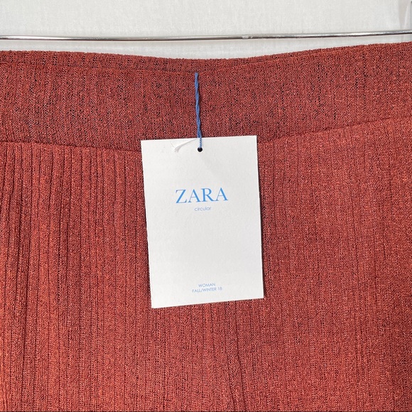 Zara Circular S Lightweight Palazzo Pant Wide Leg - Picture 6 of 10